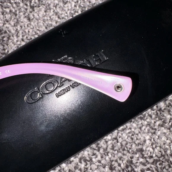 Coach Women's Sunglasses in Rich Purple - Picture 9 of 11